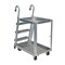Vestil Aluminum Stock Picker with Steel Ladder, 40 In. x 21-7/8 In. x 50-3/16 In., 660 lb Capacity SPA2-2236 - alternate 1